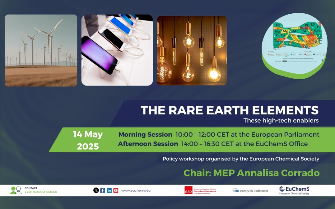 EuChemS event on ‘The Rare Earth Elements: These high-tech enablers’