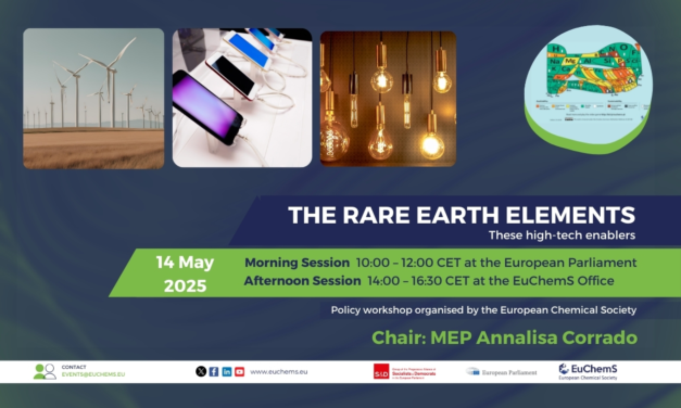 EuChemS event on ‘The Rare Earth Elements: These high-tech enablers’