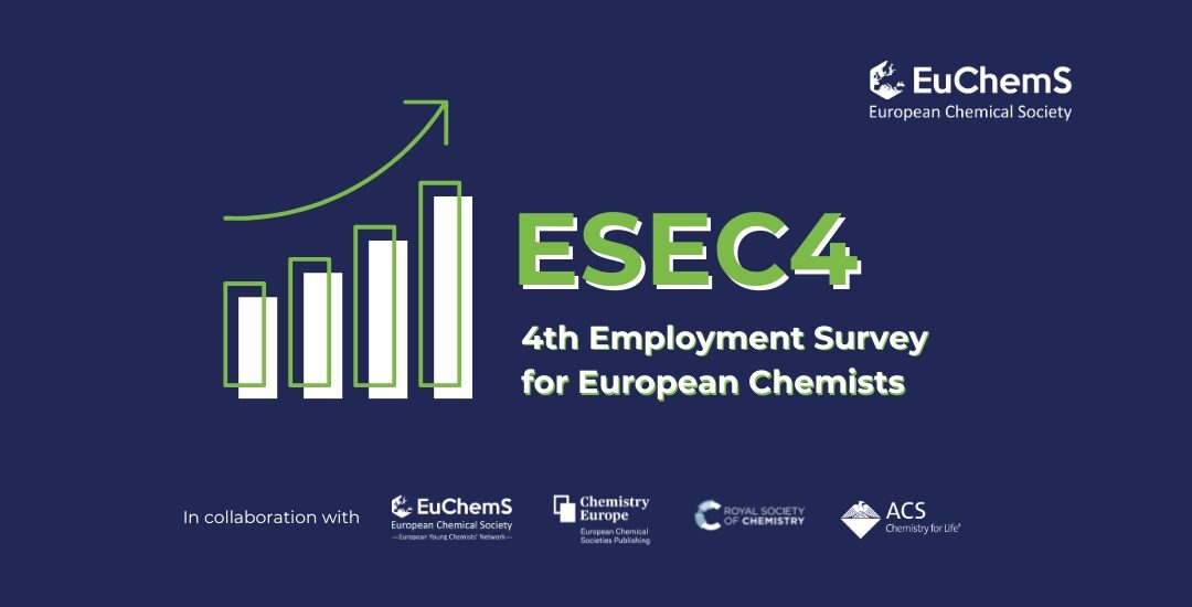 EuChemS opens the 4th Employment Survey for European Chemists