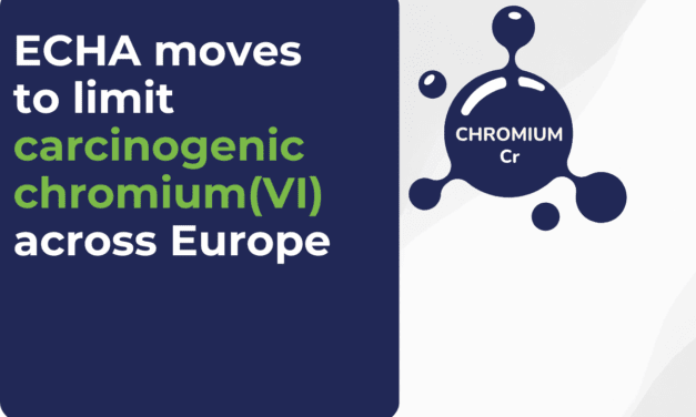 ECHA advances proposal to limit harmful chromium(VI) uses