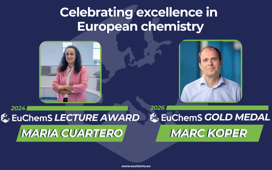 EuChemS congratulates the 2024 Lecture and 2026 Gold Medal awardees