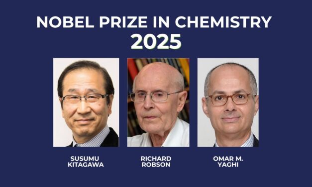 2025 Nobel Prize in Chemistry awarded for groundbreaking work on metal-organic frameworks